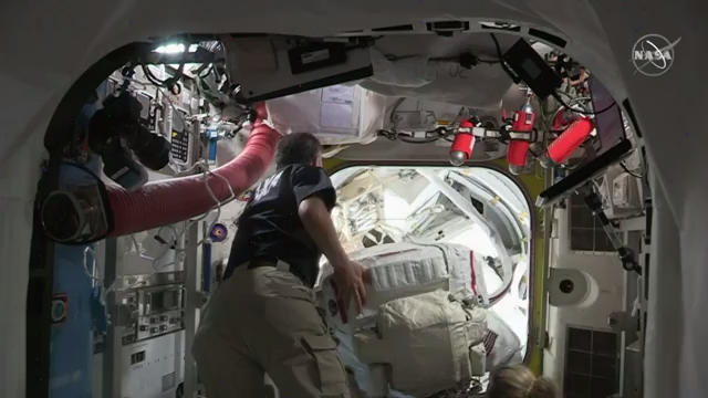 Astronauts to finish years of ISS power upgrades